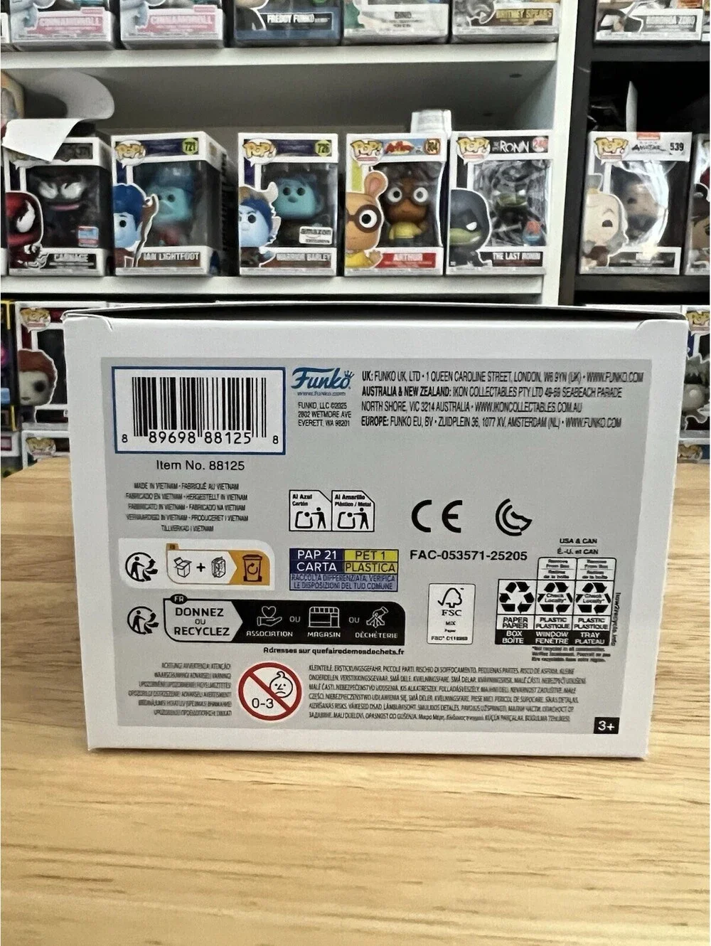 NEW IN HAND LE EXCLUSIVE Bedlam Funko Pop Bobblehead #1550 Marvel Venom Comics